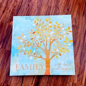 Large Creative Products FAMILY Canvas- NWT